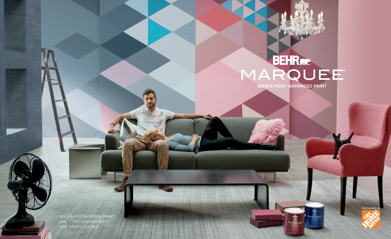 Behr, True to Hue, Marquee ad