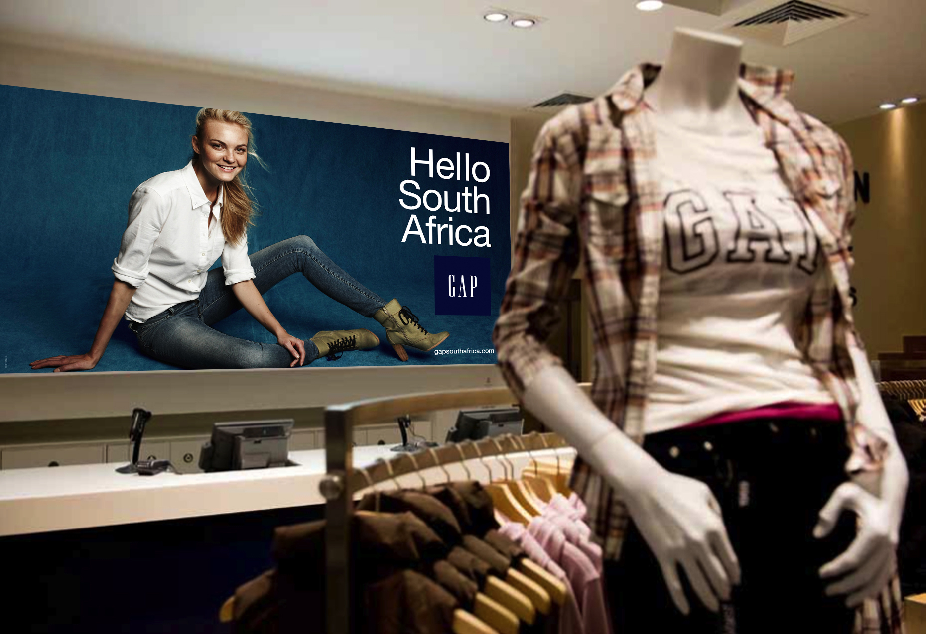 Gap, Hello South Africa In-Store