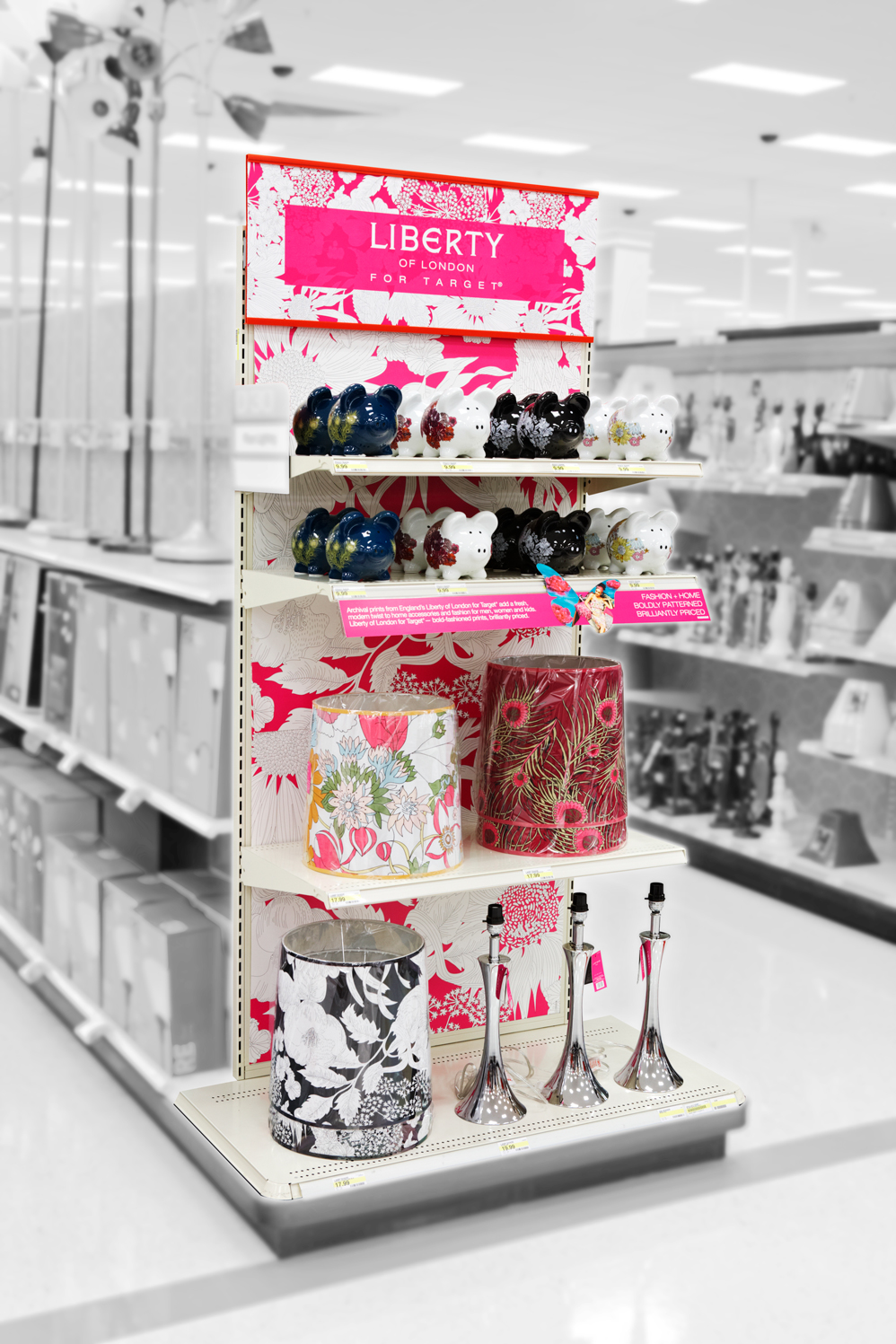 Target, Liberty of London for Target, In-Store