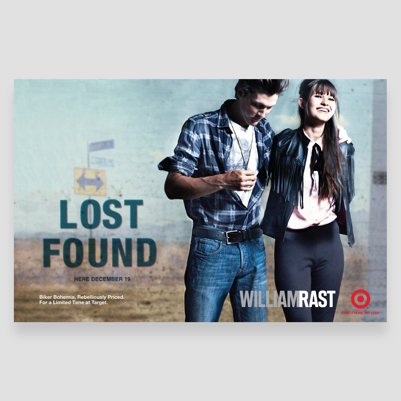 Target, William Rast for Target, spread ad