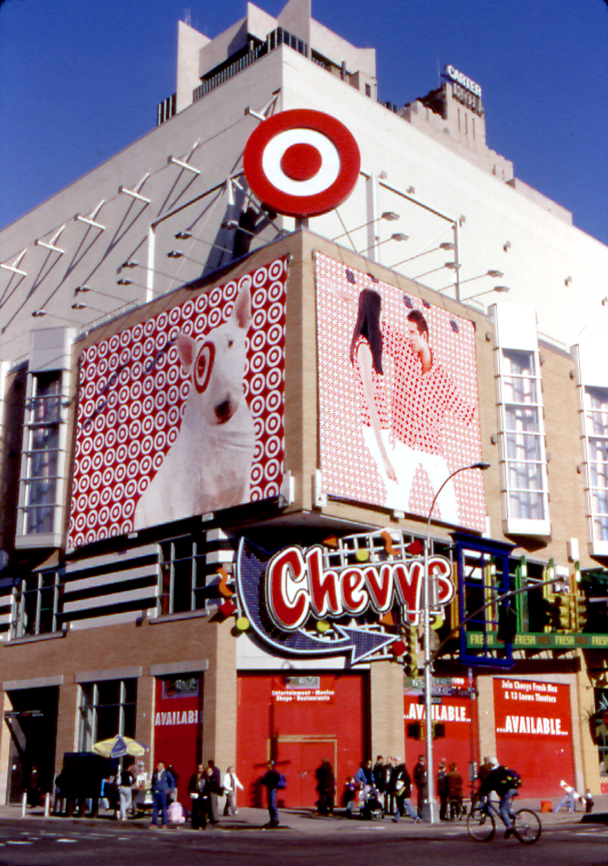 Target, Branding billboards