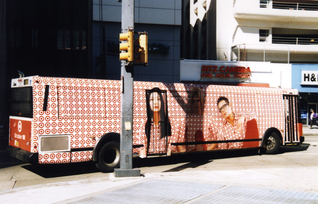 Target, Branding Bus wrap