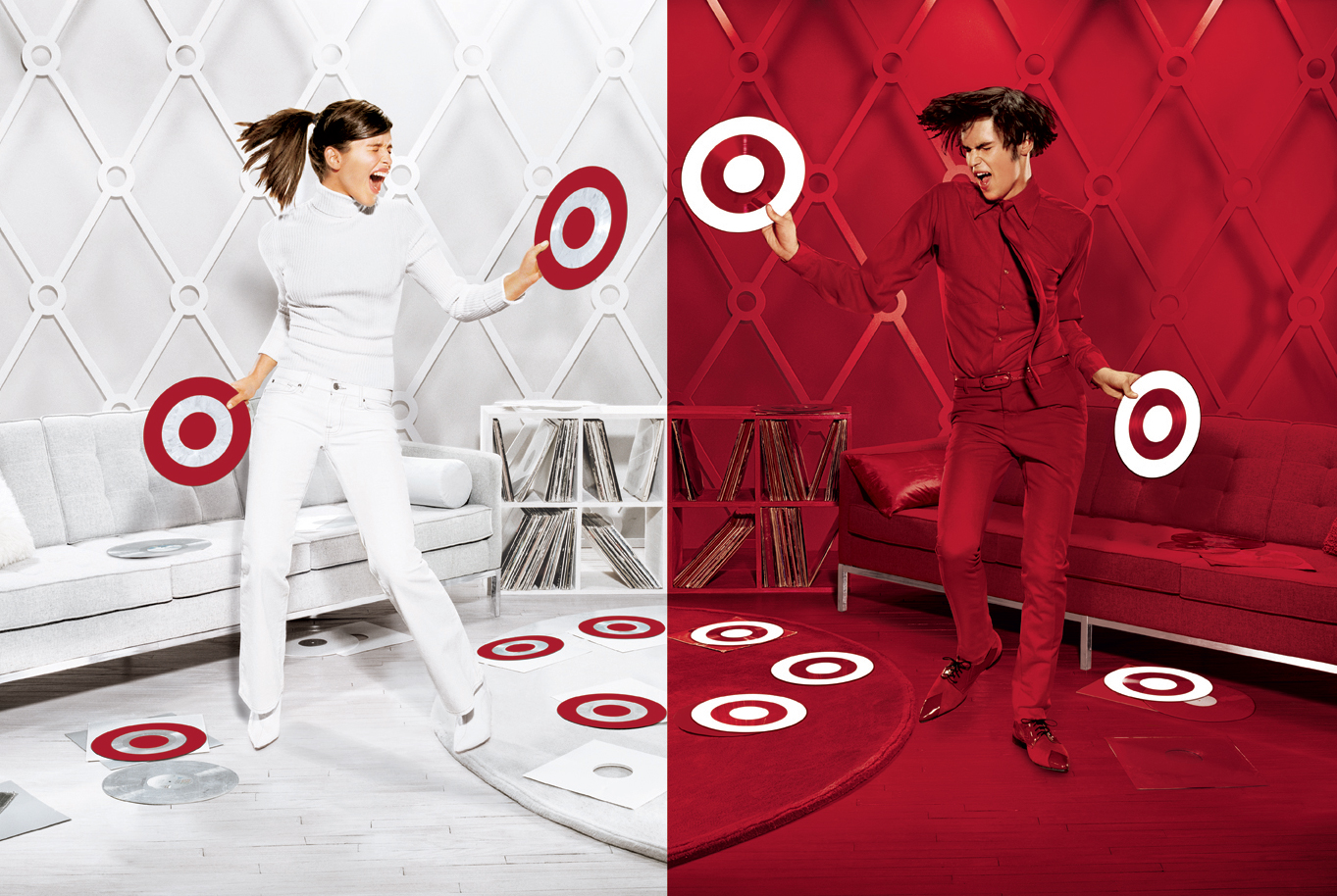 Target, Branding '05 twister couple campaign image