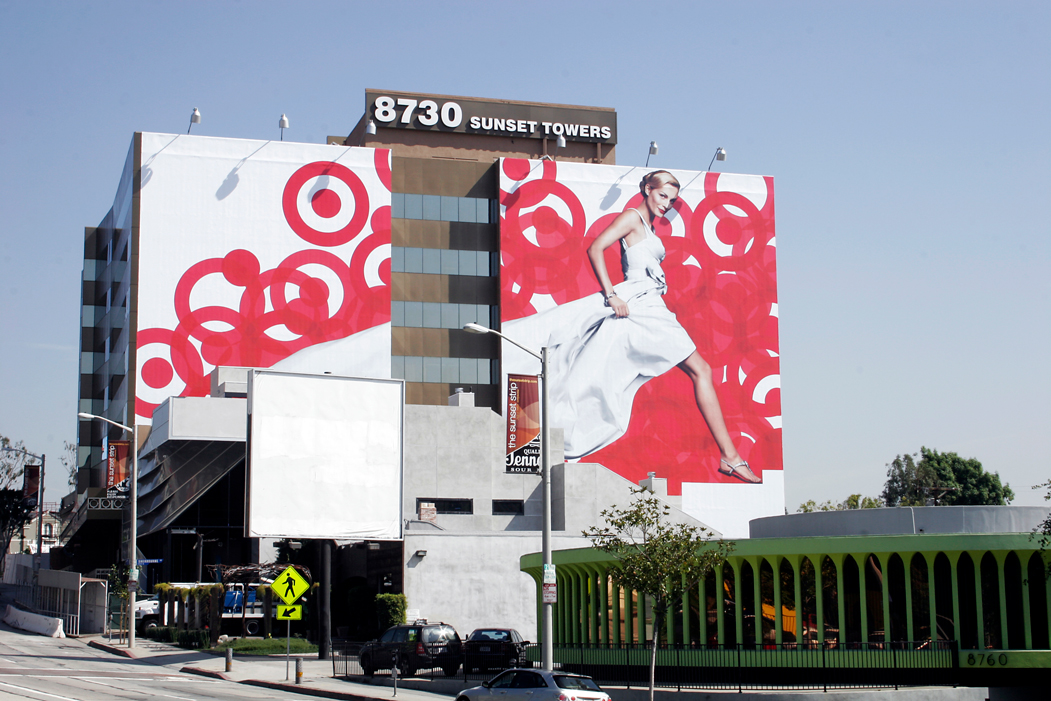 Target, Branding '08 LA Billboard campaign image