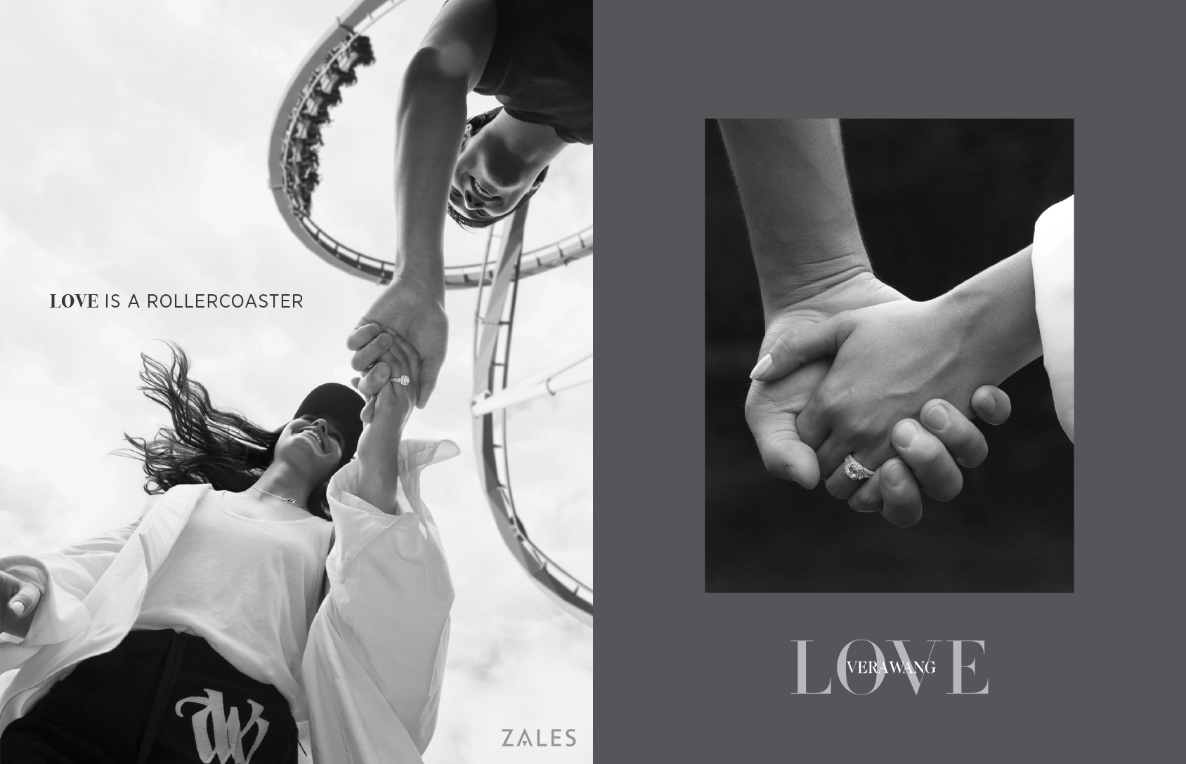 Zales, Vera Wang, Love, Love Is a Rollercoaster, Spread