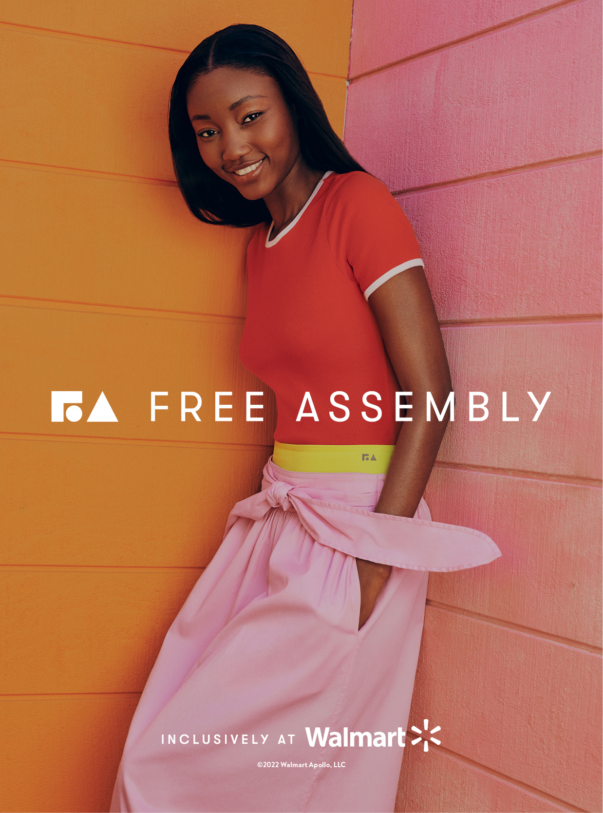 Free Assembly, Summer '22, Elle page ad