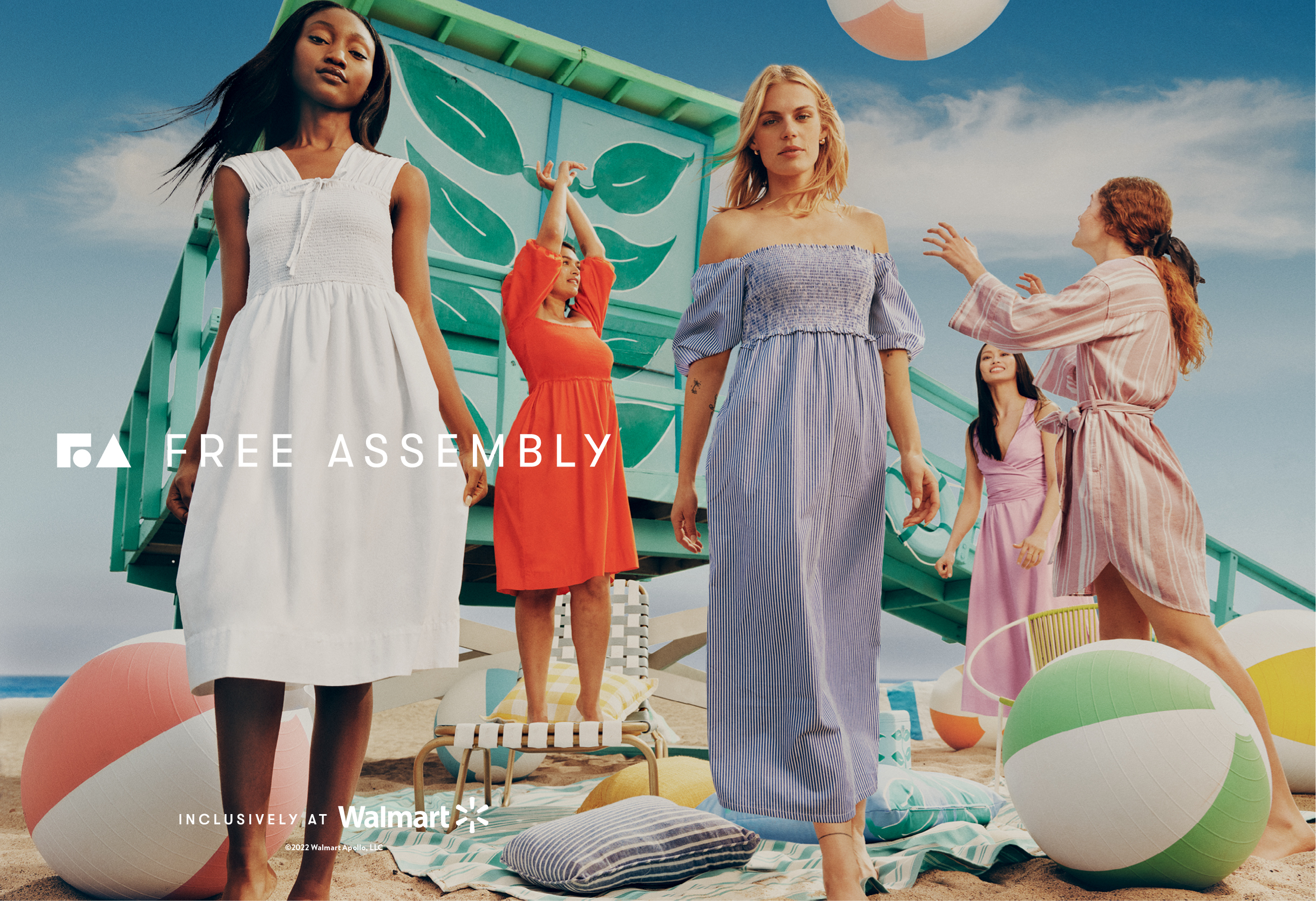 Free Assembly, Summer '22, Vogue Spread ad