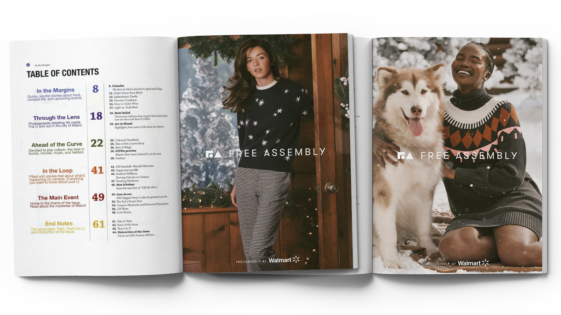 Free Assembly, Winter '22, Vogue Ads